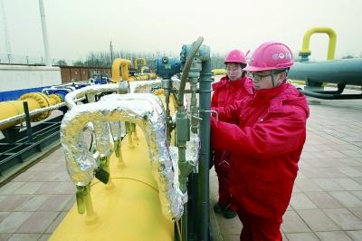 京津冀建成天然气供气新通道